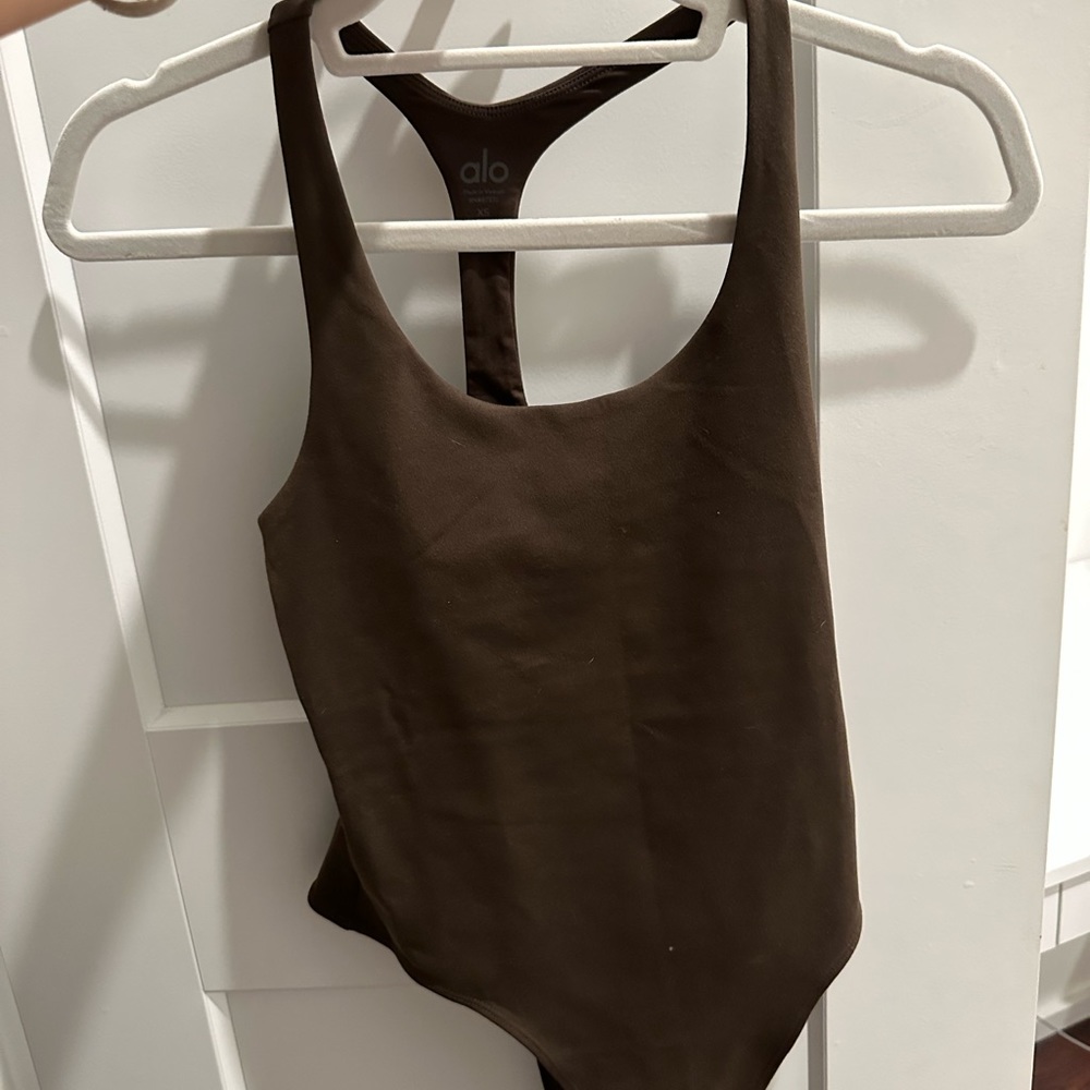 alo sleek back bodysuit